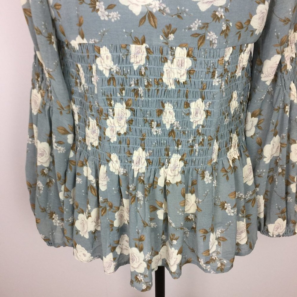 New!!! AMERICAN EAGLE Layer Blouse Top Long Sleeve - Picture 5 of 10